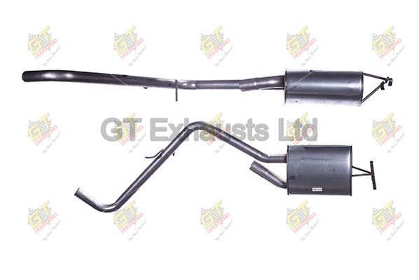 Picture of GT Exhausts - GCN381 - End Silencer (Exhaust System)